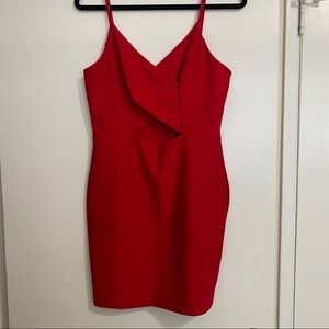 NWOT Charlotte Russe Red Bodycon Dress